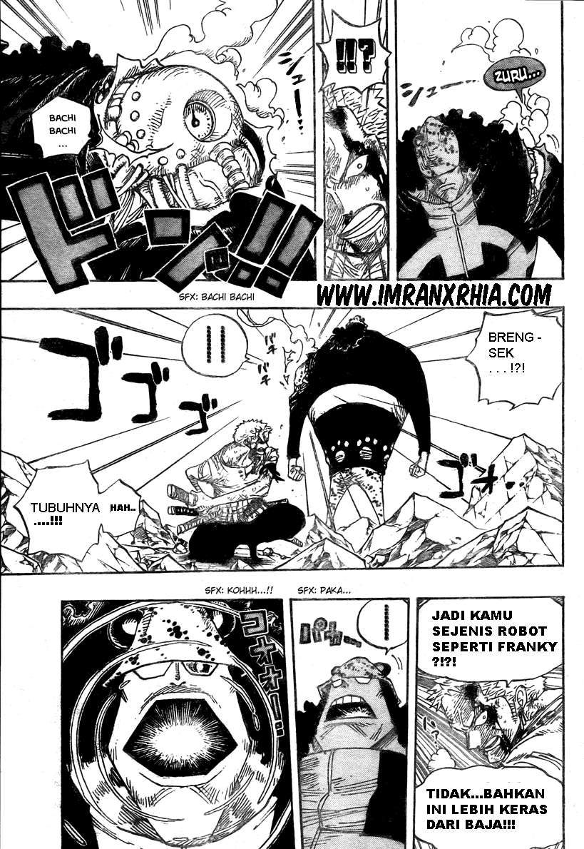 One Piece Chapter 485 Gambar 7