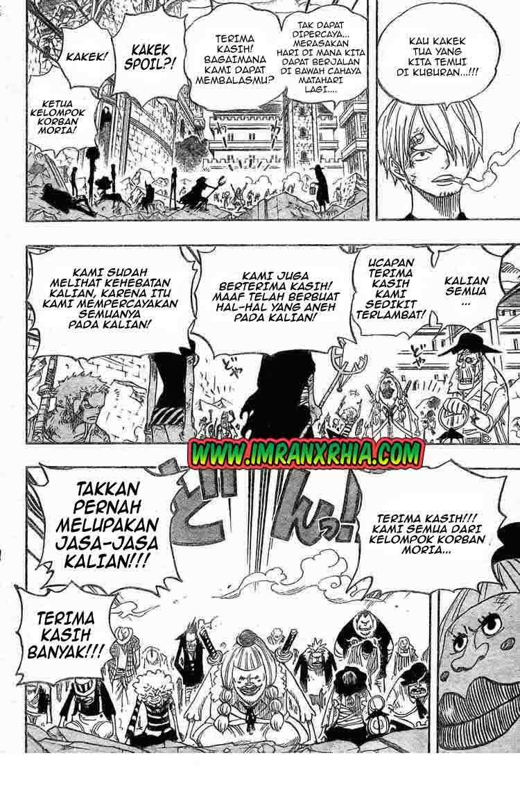 One Piece Chapter 483 Gambar 11