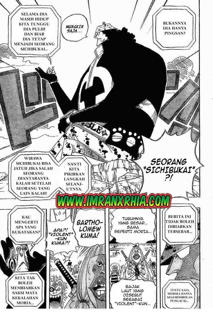 One Piece Chapter 483 Gambar 14