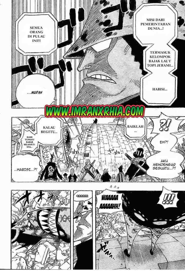 One Piece Chapter 483 Gambar 15
