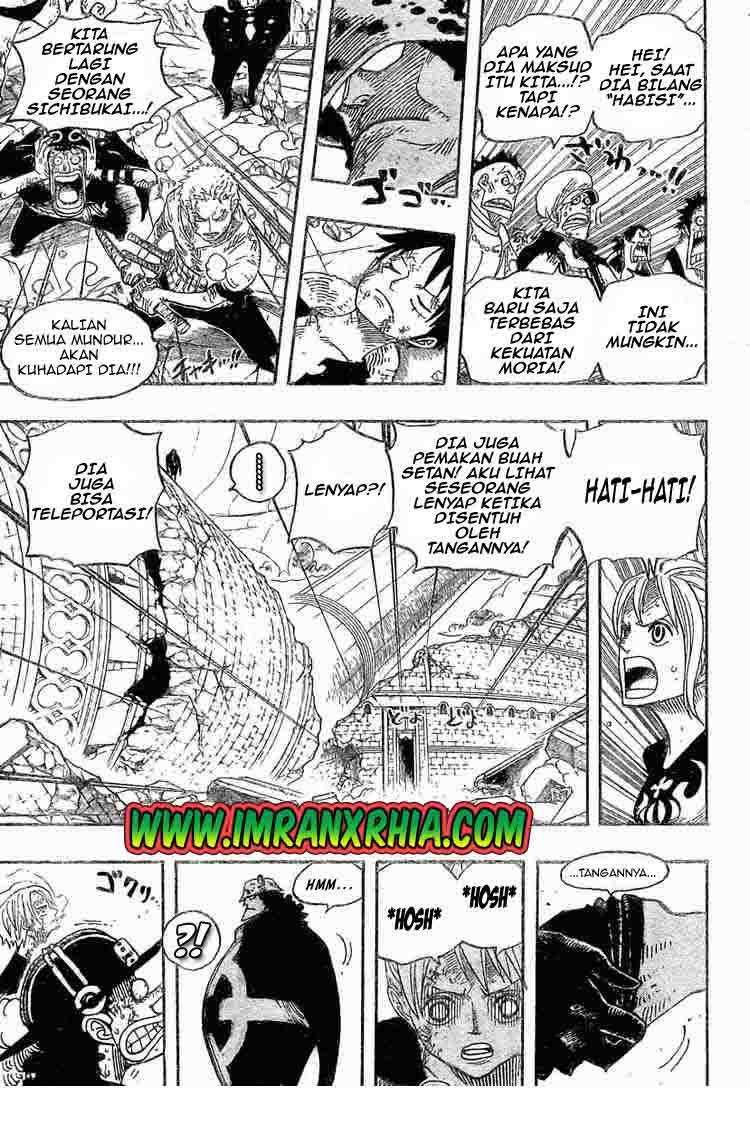 One Piece Chapter 483 Gambar 16