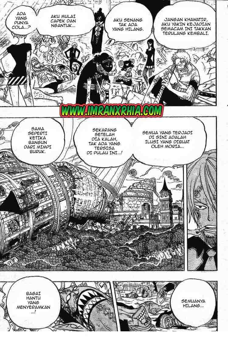 One Piece Chapter 483 Gambar 8