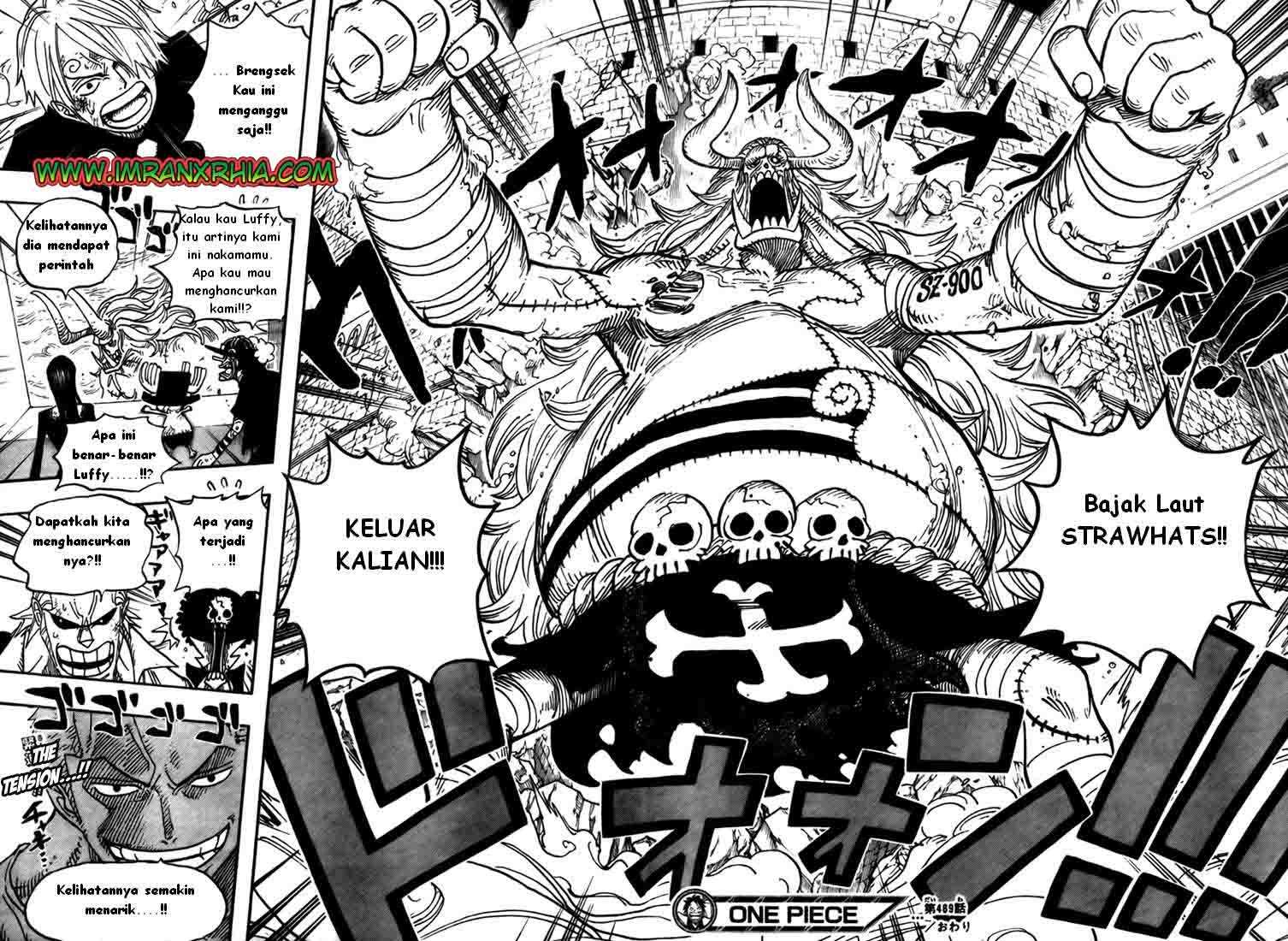 One Piece Chapter 469 Gambar 16