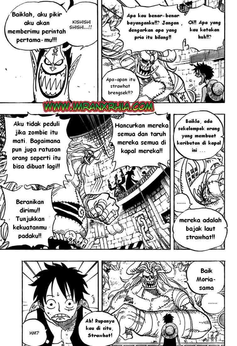 One Piece Chapter 469 Gambar 7