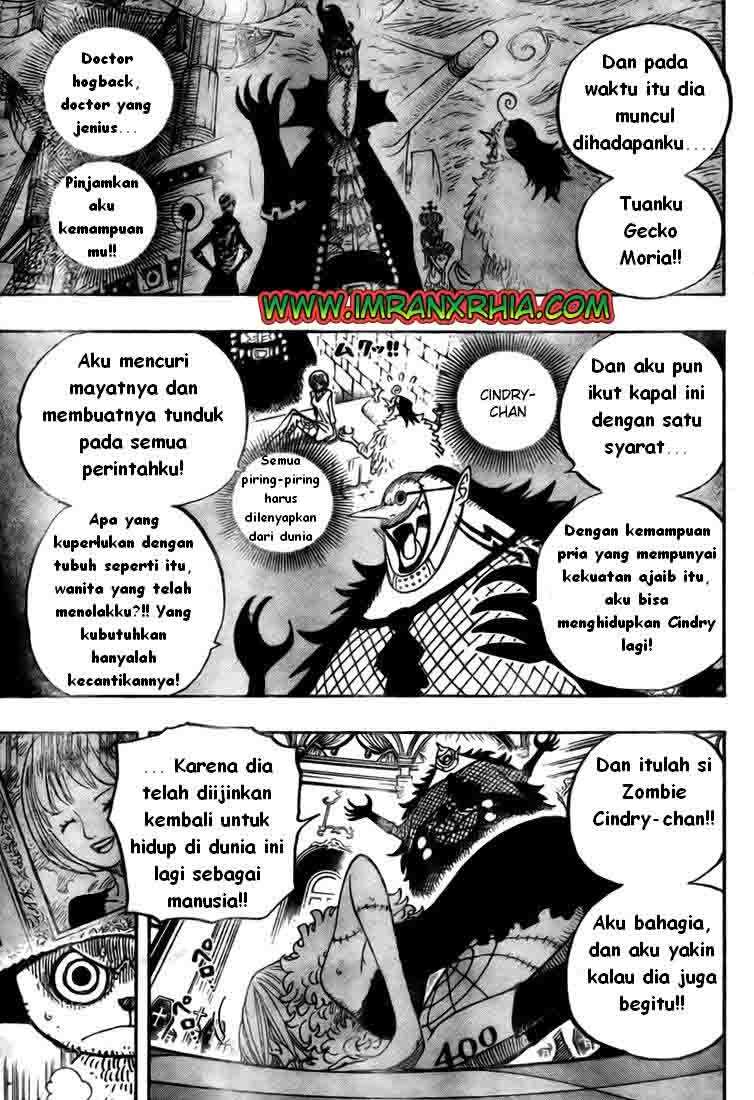 One Piece Chapter 468 Gambar 9