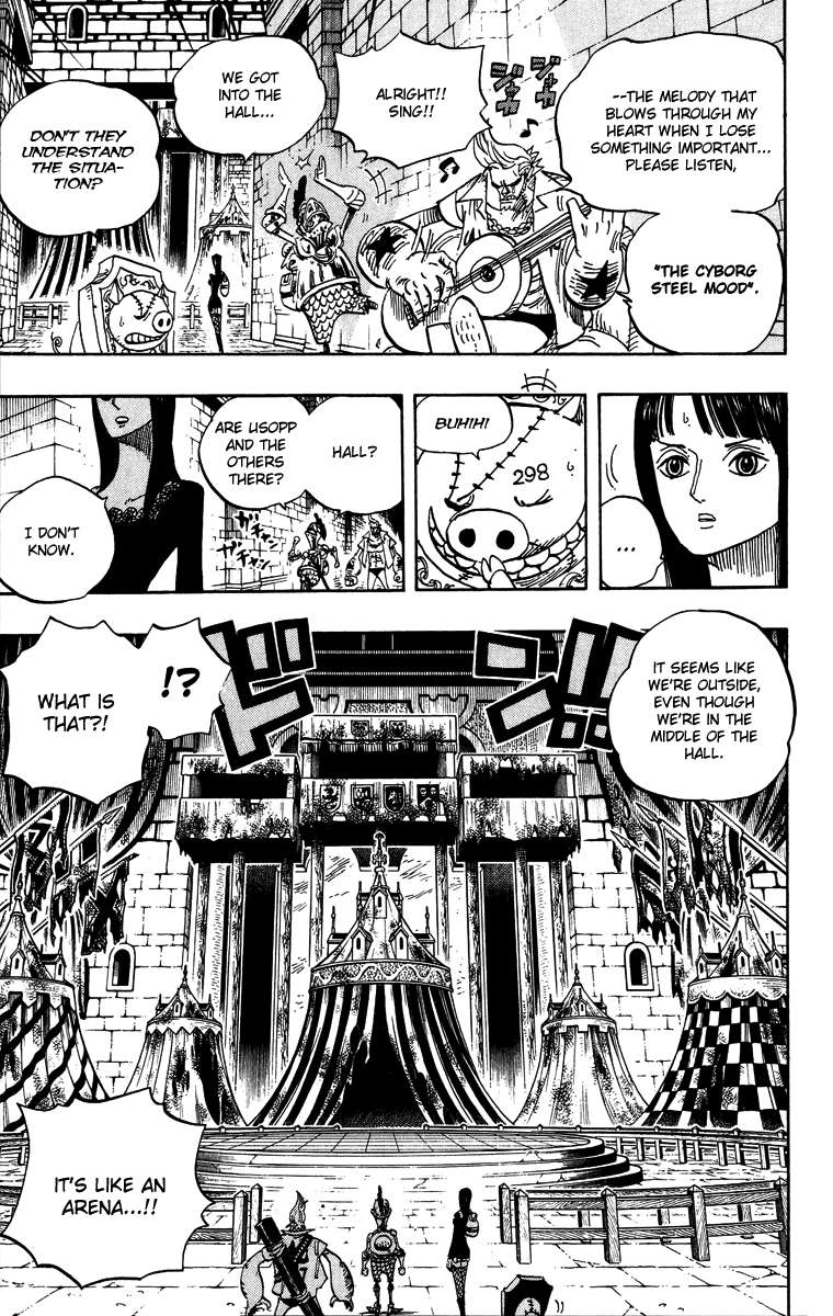 One Piece Chapter 452 Gambar 3