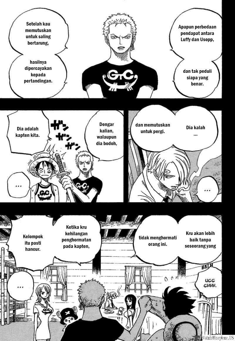 One Piece Chapter 438 Gambar 3