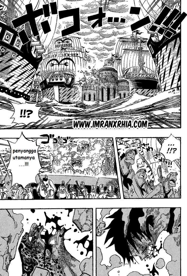 One Piece Chapter 427 Gambar 16
