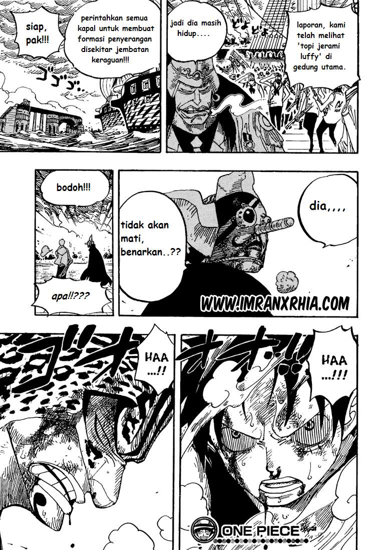 One Piece Chapter 425 Gambar 17