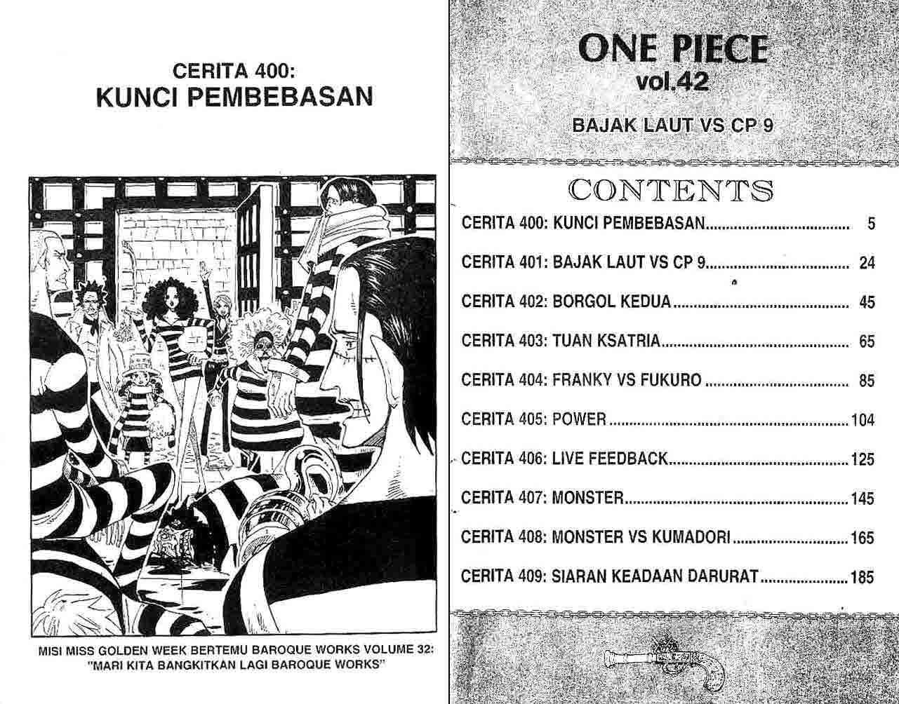 Baca Manga One Piece Chapter 400 Gambar 2