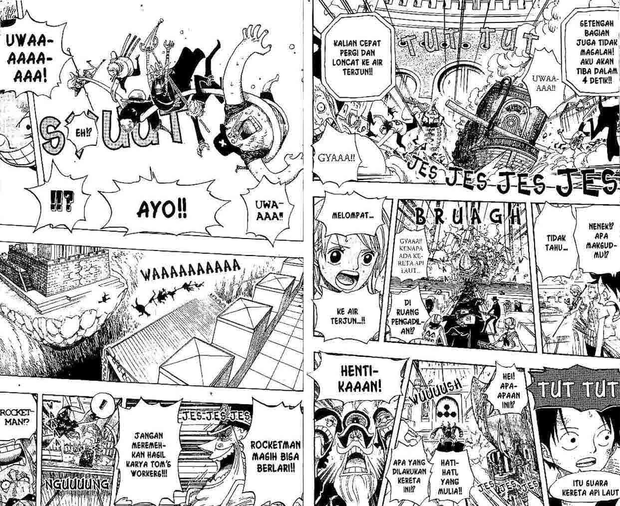 One Piece Chapter 399 Gambar 9