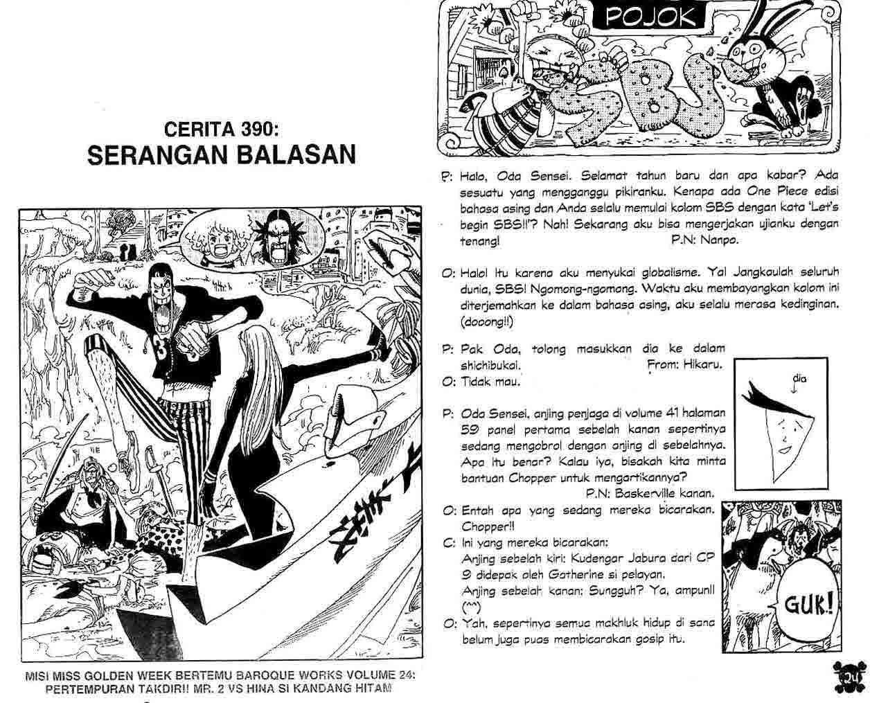 Baca Komik One Piece Chapter 390 Gambar 1