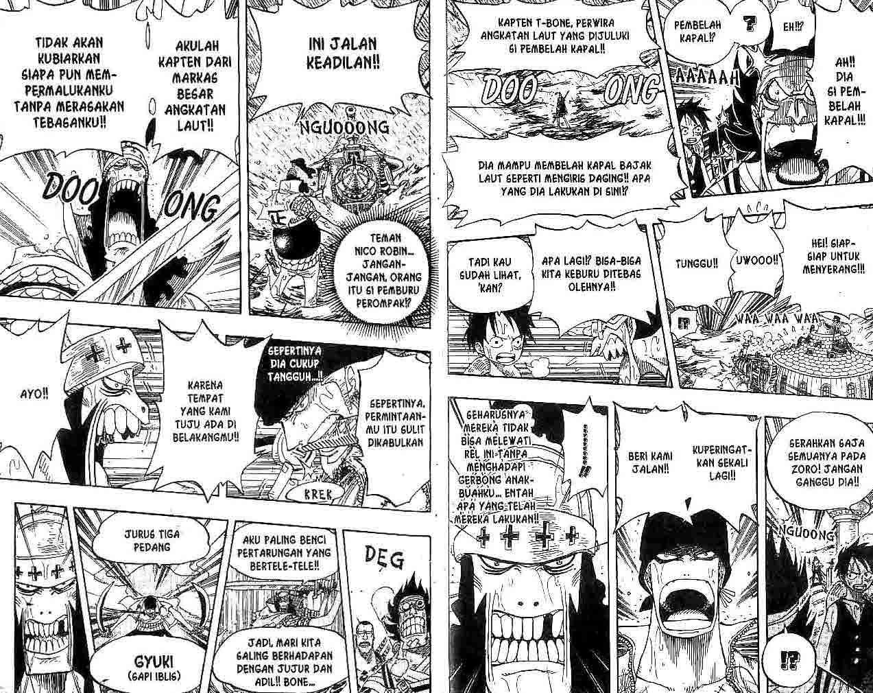 One Piece Chapter 371 Gambar 8