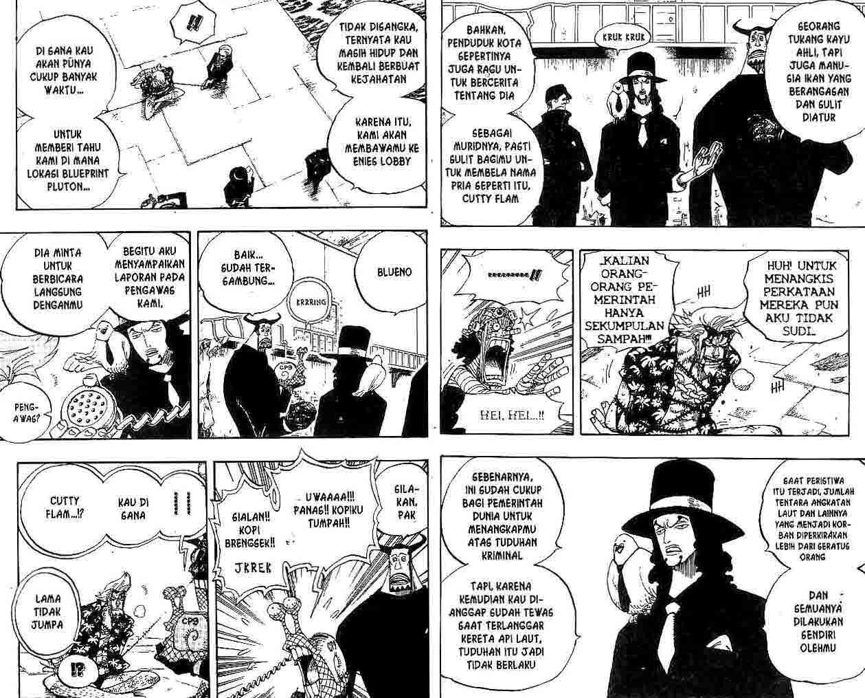 One Piece Chapter 358 Gambar 8