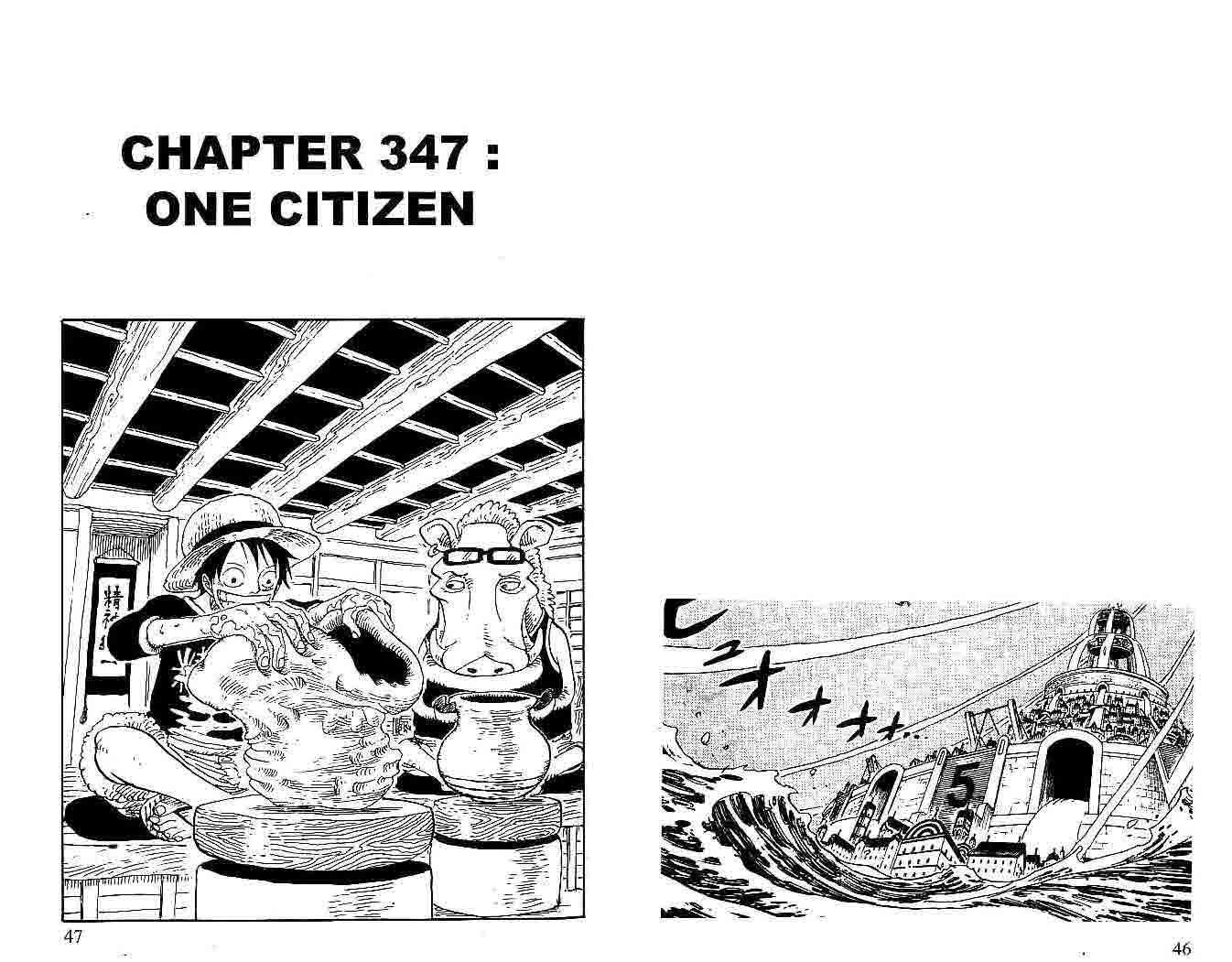 Baca Komik One Piece Chapter 349 Gambar 1