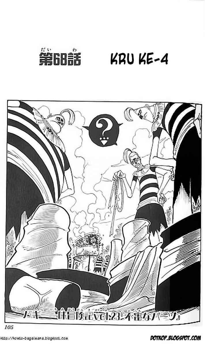 Baca Komik One Piece Chapter 68 Gambar 1