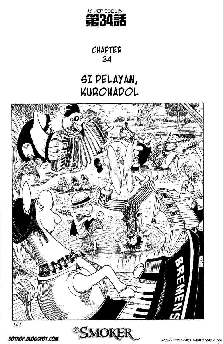 Baca Komik One Piece Chapter 34 Gambar 1