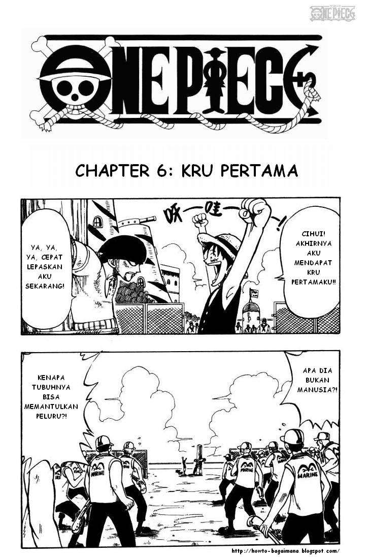 Baca Komik One Piece Chapter 6 Gambar 1