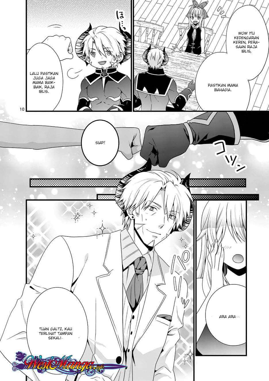 Maou desu Onna Yuusha no Hahaoya to Saikon Shita no de Onna Yuusha ga Giri no Musume ni Narimashita Chapter 13 Gambar 13