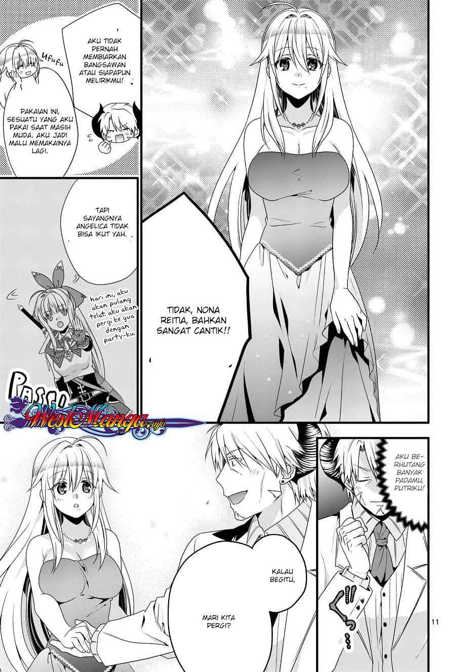 Maou desu Onna Yuusha no Hahaoya to Saikon Shita no de Onna Yuusha ga Giri no Musume ni Narimashita Chapter 13 Gambar 14