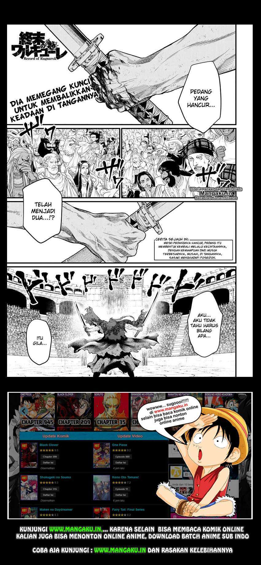 Baca Manga Shuumatsu no Valkyrie Chapter 19 Gambar 2