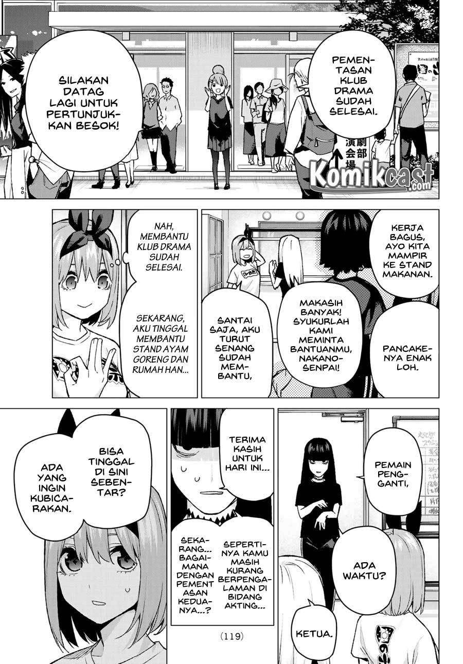 Go-toubun no Hanayome Chapter 99 Gambar 11