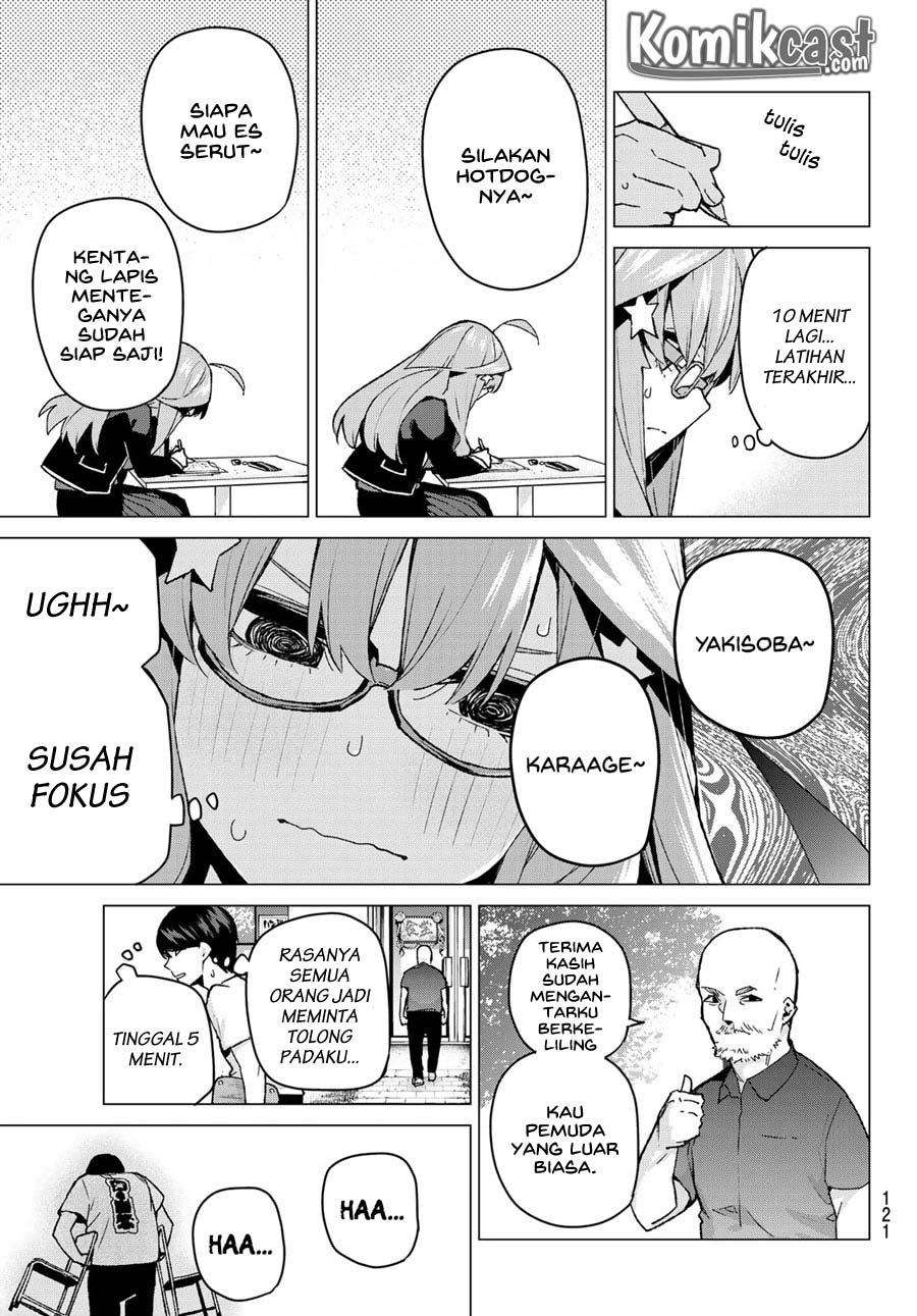 Go-toubun no Hanayome Chapter 99 Gambar 13