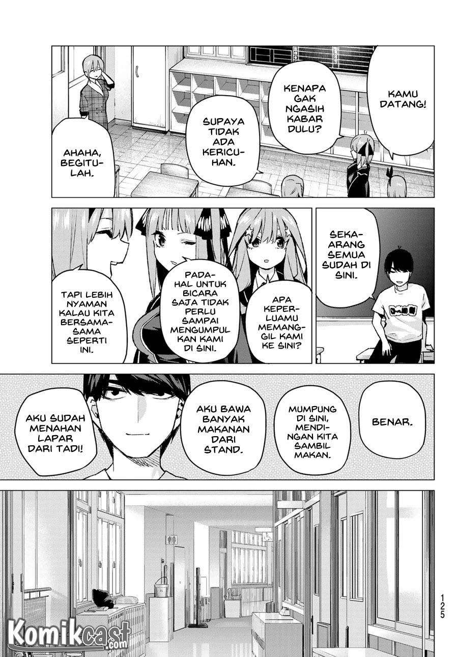 Go-toubun no Hanayome Chapter 99 Gambar 17