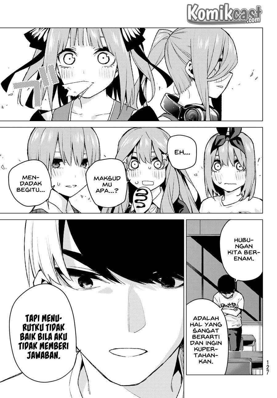 Go-toubun no Hanayome Chapter 99 Gambar 19