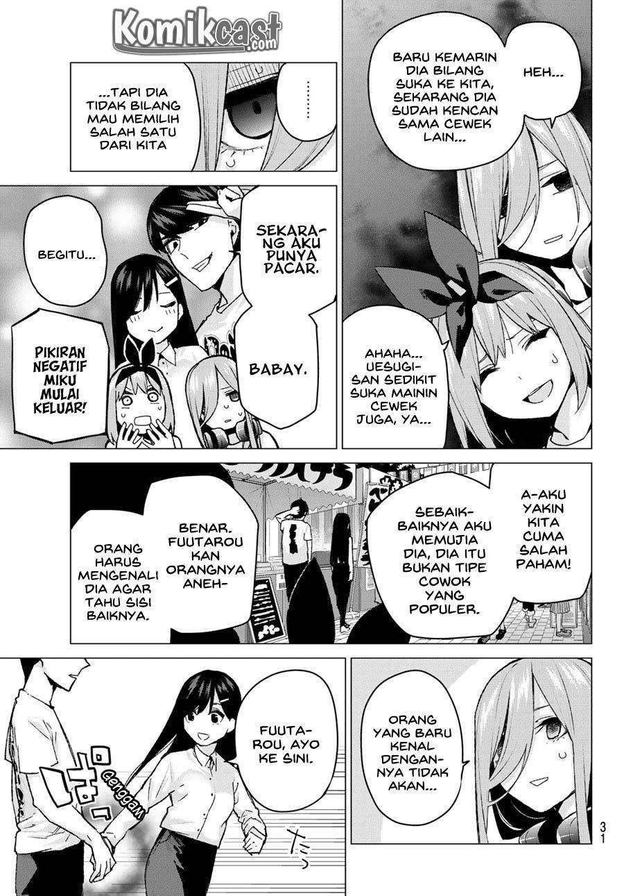 Go-toubun no Hanayome Chapter 100 Gambar 17