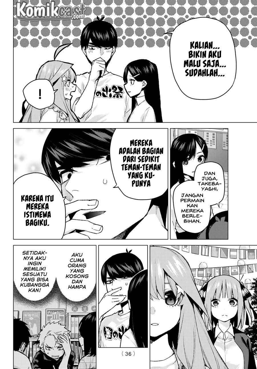 Go-toubun no Hanayome Chapter 100 Gambar 22