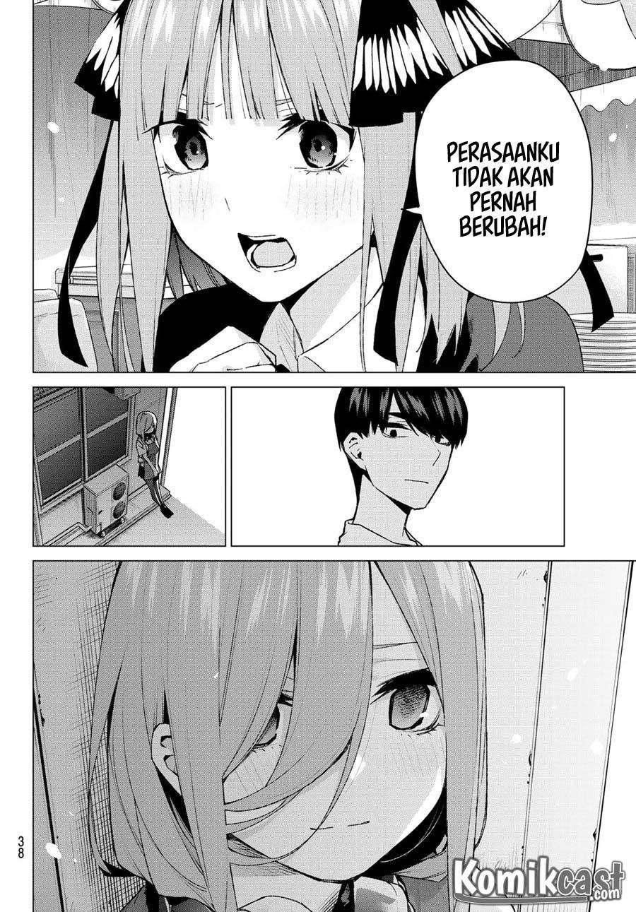 Go-toubun no Hanayome Chapter 100 Gambar 24