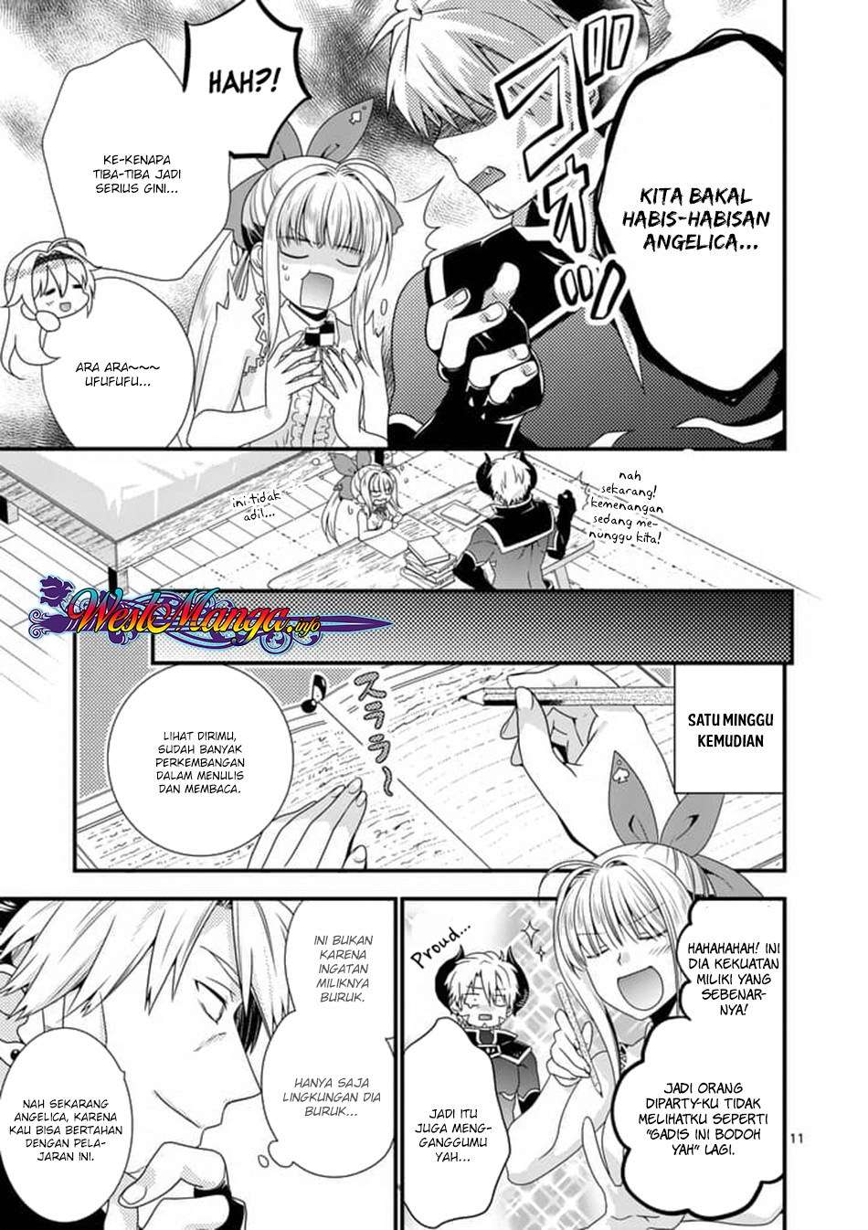 Maou desu Onna Yuusha no Hahaoya to Saikon Shita no de Onna Yuusha ga Giri no Musume ni Narimashita Chapter 14 Gambar 14