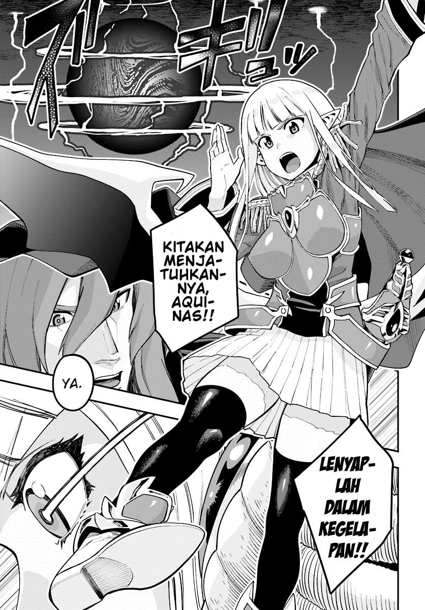 Konjiki no Moji Tsukai: Yuusha Yonin ni Makikomareta Unique Cheat Chapter 34 Gambar 10