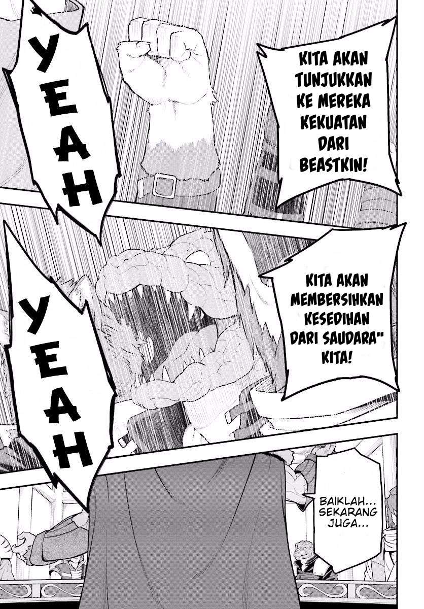 Konjiki no Moji Tsukai: Yuusha Yonin ni Makikomareta Unique Cheat Chapter 25 Gambar 27