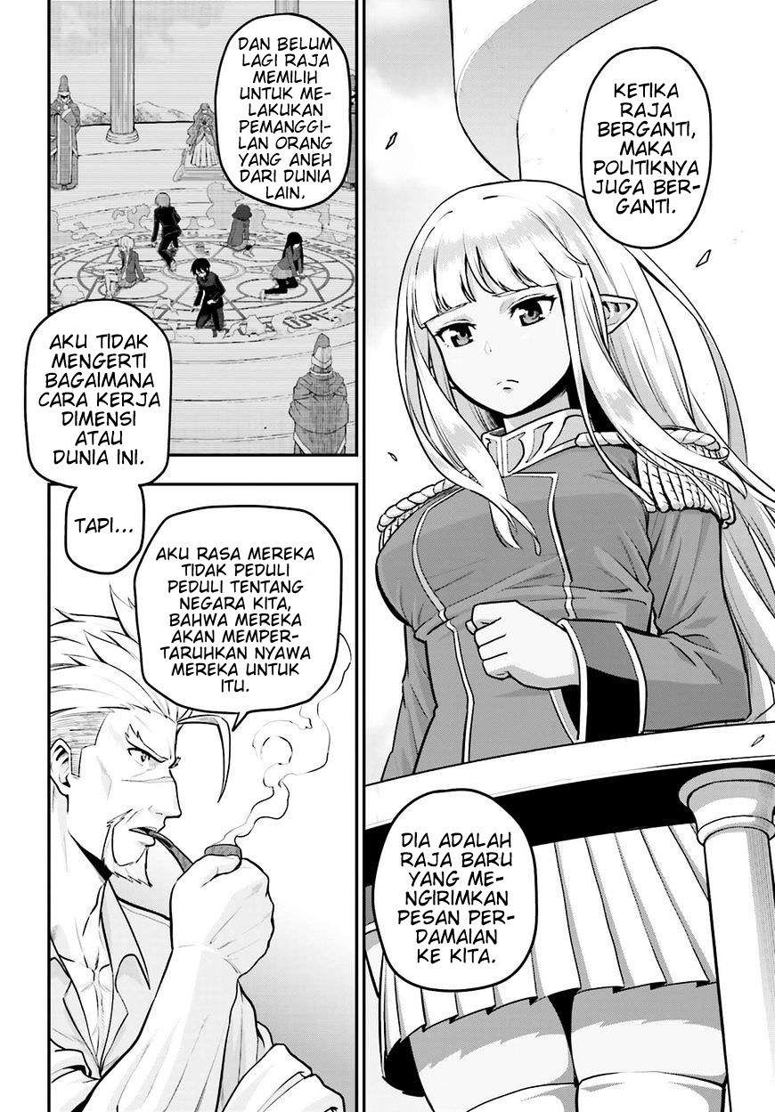 Konjiki no Moji Tsukai: Yuusha Yonin ni Makikomareta Unique Cheat Chapter 17 Gambar 13