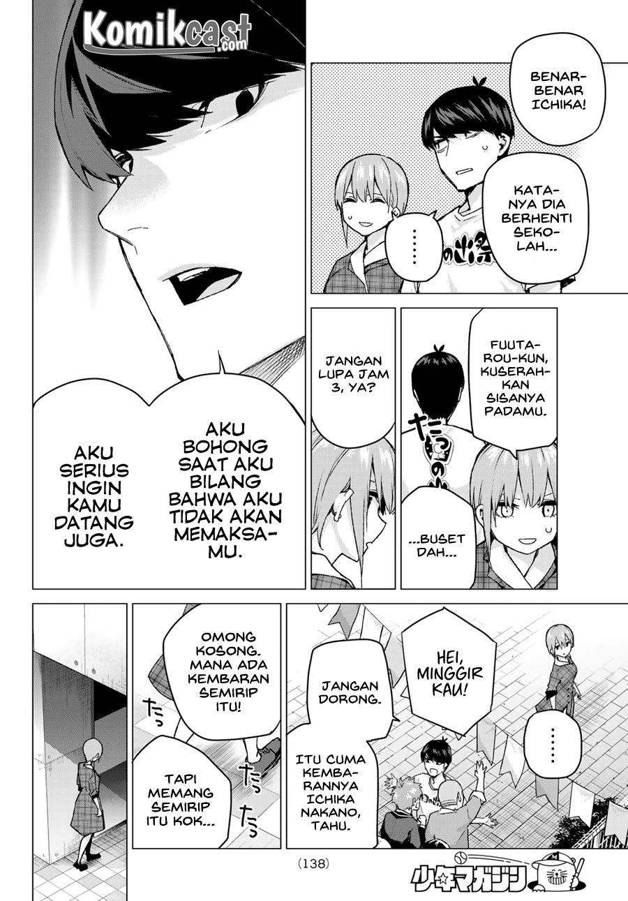 Go-toubun no Hanayome Chapter 101 Gambar 18