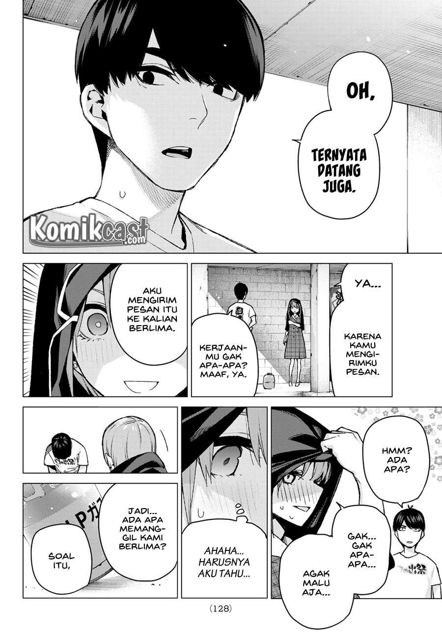 Go-toubun no Hanayome Chapter 101 Gambar 8