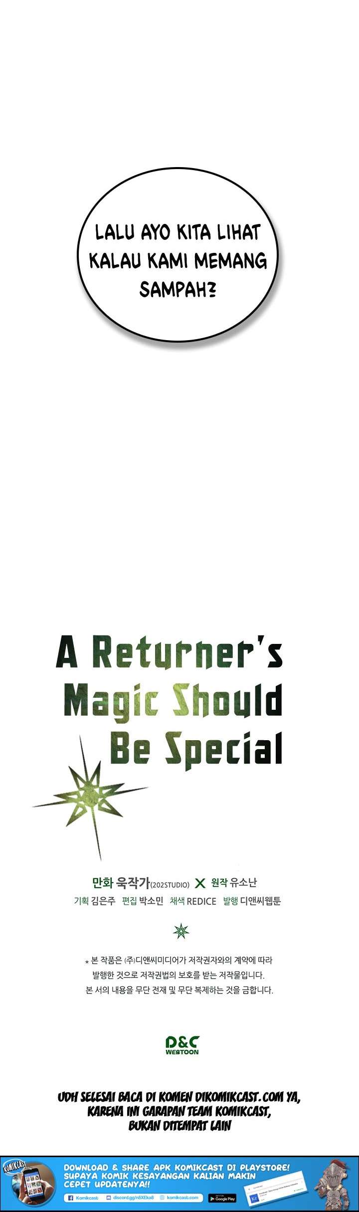 Special Returner Chapter 26 Gambar 36