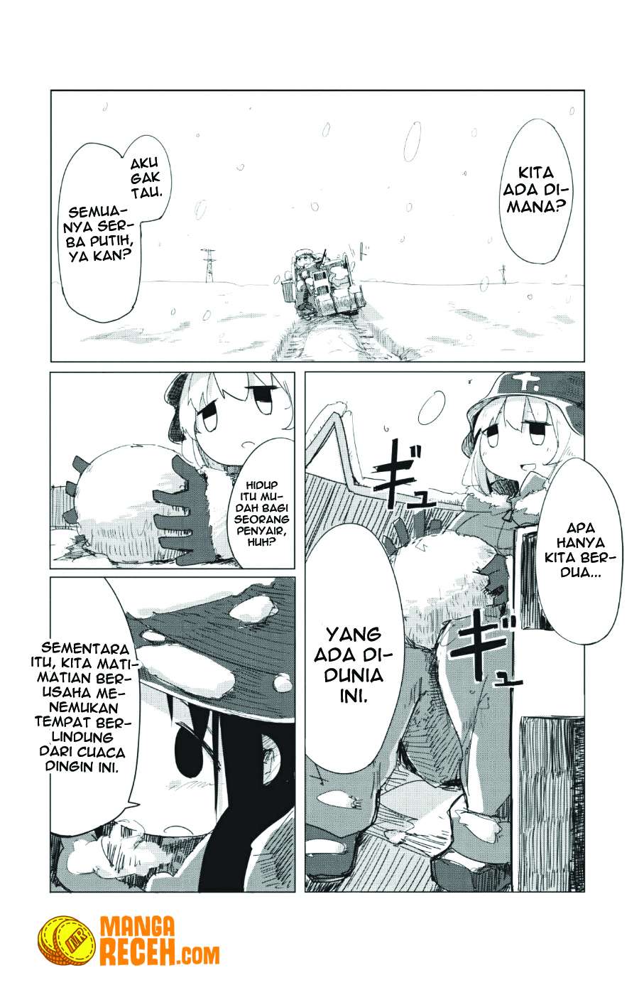 Girls’ Last Tour Chapter 3 Gambar 4