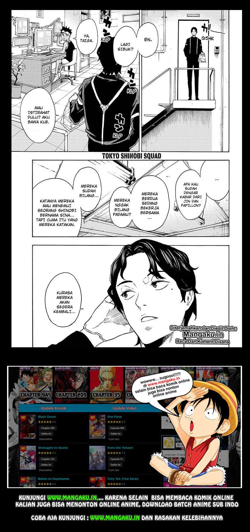 Baca Manga Tokyo Shinobi Squad Chapter 11 Gambar 2