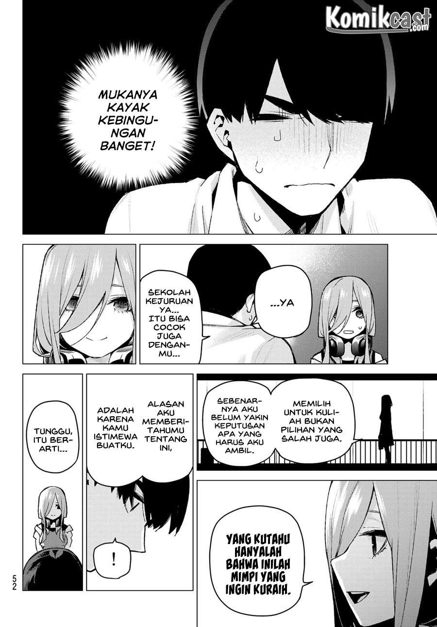 Go-toubun no Hanayome Chapter 98 Gambar 13