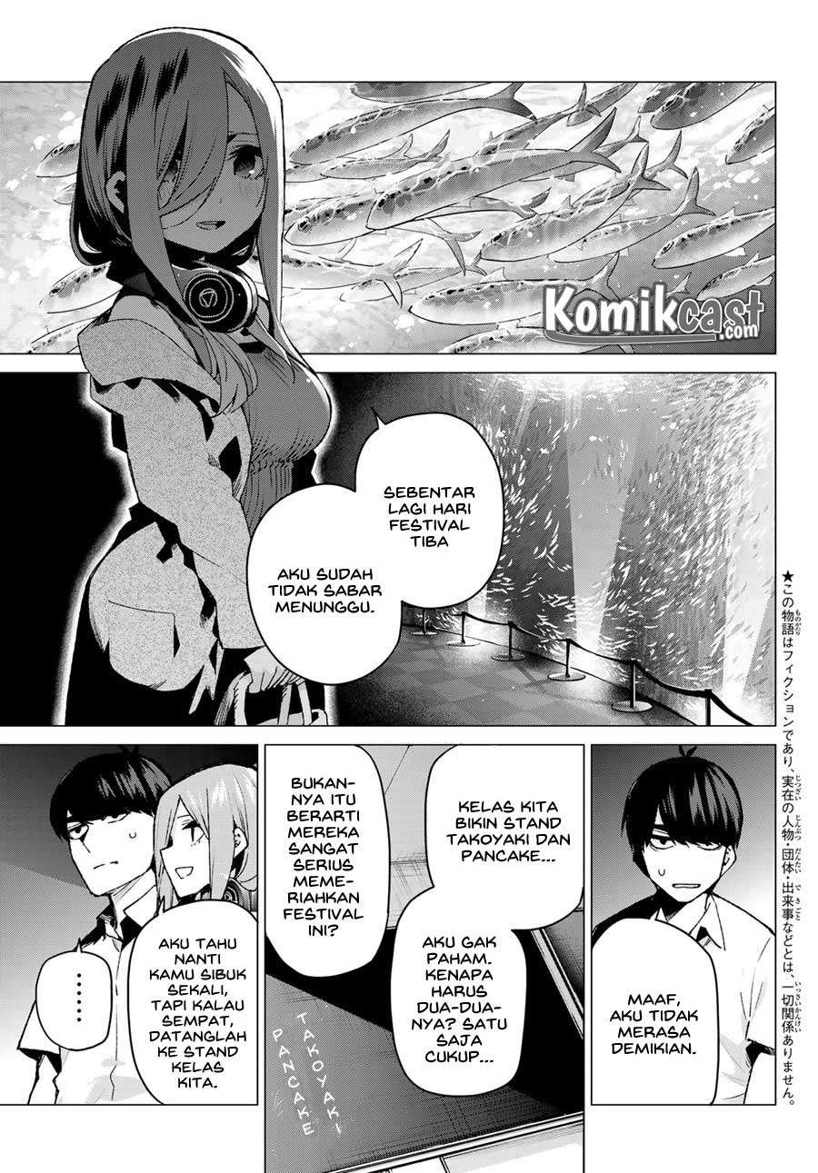 Go-toubun no Hanayome Chapter 98 Gambar 5