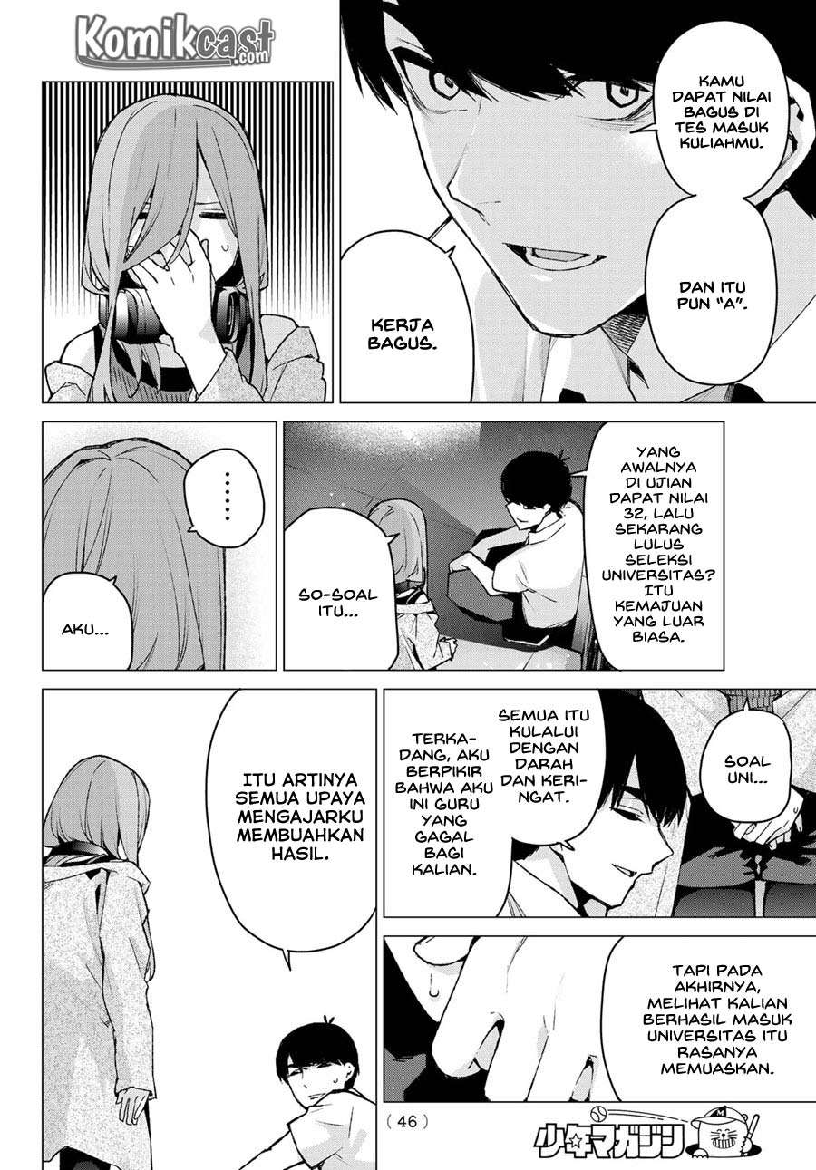 Go-toubun no Hanayome Chapter 98 Gambar 8