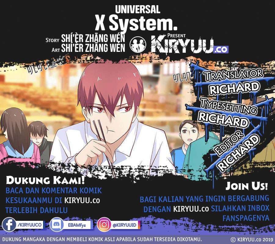 Baca Komik Universal X System Chapter 1 Gambar 1