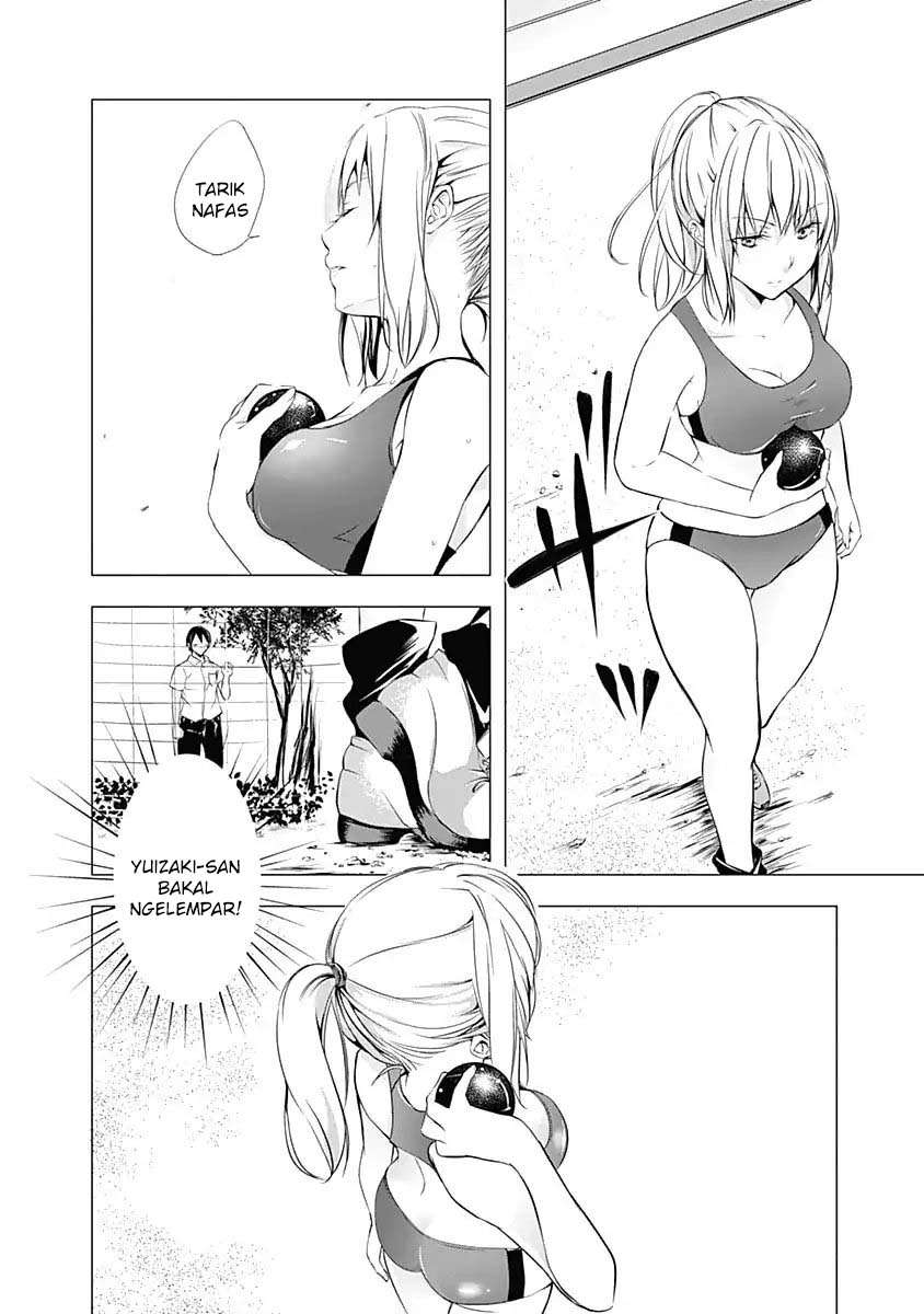 Yuizaki-san wa Nageru! Chapter 37.5 Gambar 11