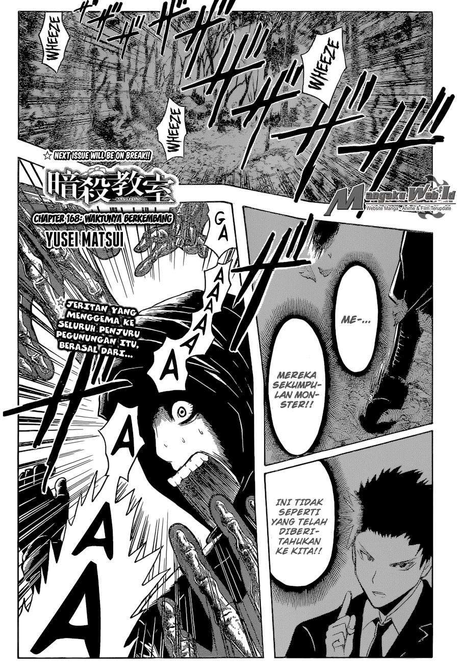 Baca Manga Assassination Classroom Chapter 168 Gambar 2