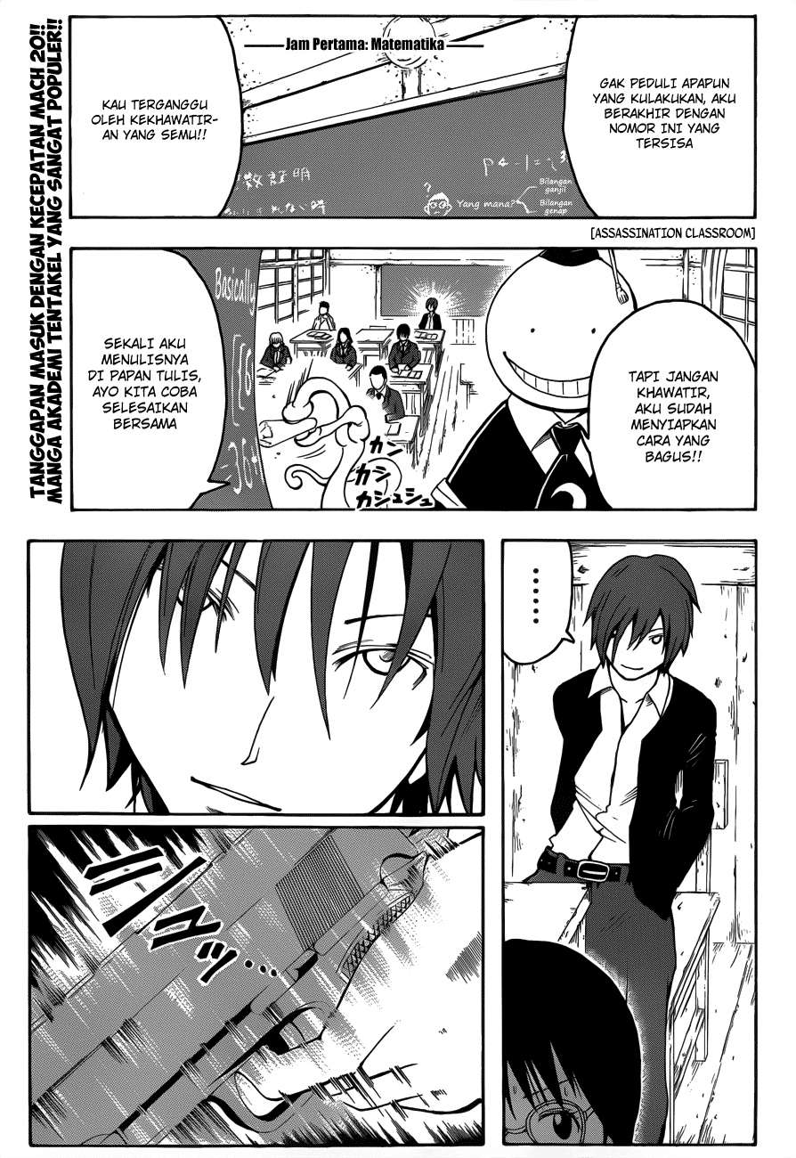 Baca Manga Assassination Classroom Chapter 6 Gambar 2