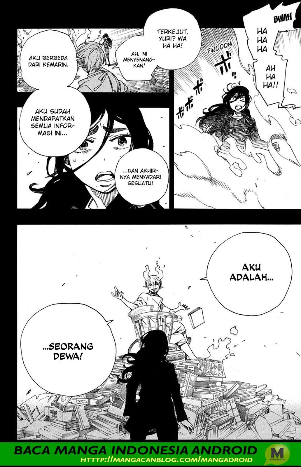 Ao no Exorcist Chapter 105 Gambar 34