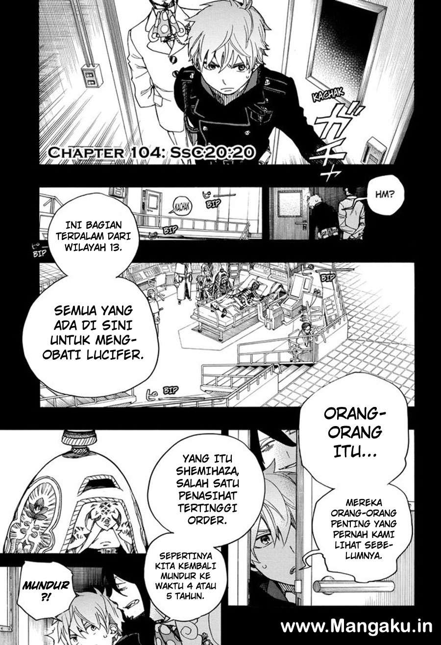 Baca Manga Ao no Exorcist Chapter 104 Gambar 2